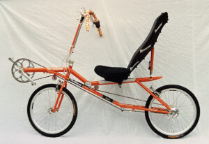 The Terra-Za recumbent short wheel base bike