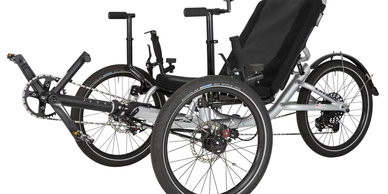 MAX is the new heavy-duty trike from Catrike