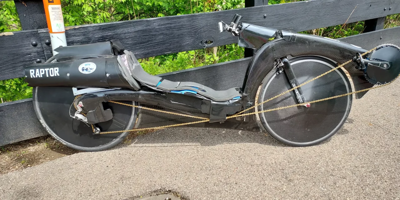 YAB: Thom’s Raptor is extremely fast carbon racing recumbent