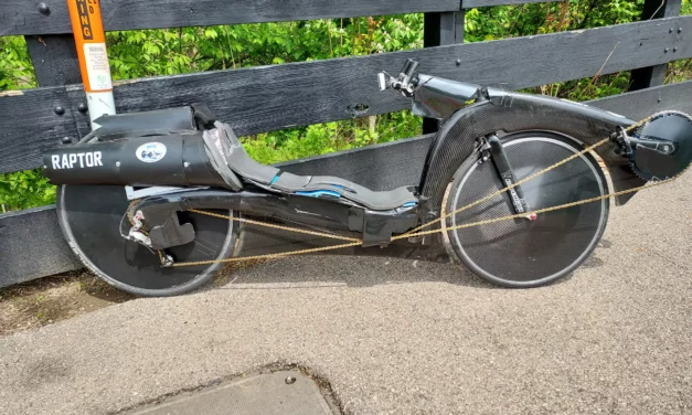 YAB: Thom’s Raptor is extremely fast carbon racing recumbent