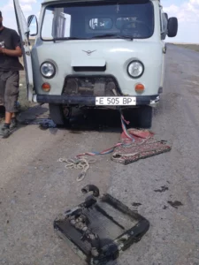 The radiator went out first