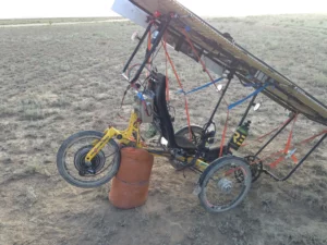 Rear fork cracked under extreme loads and conditions