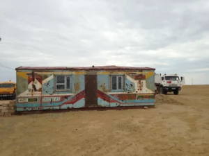 Restaurant in the desert