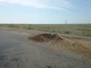 ...but also high potholes