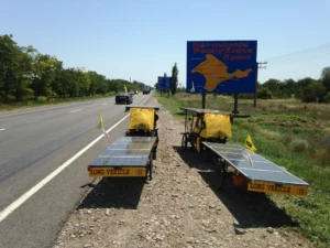 Entering Crimea