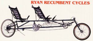 ryan recumbents duplex tandem