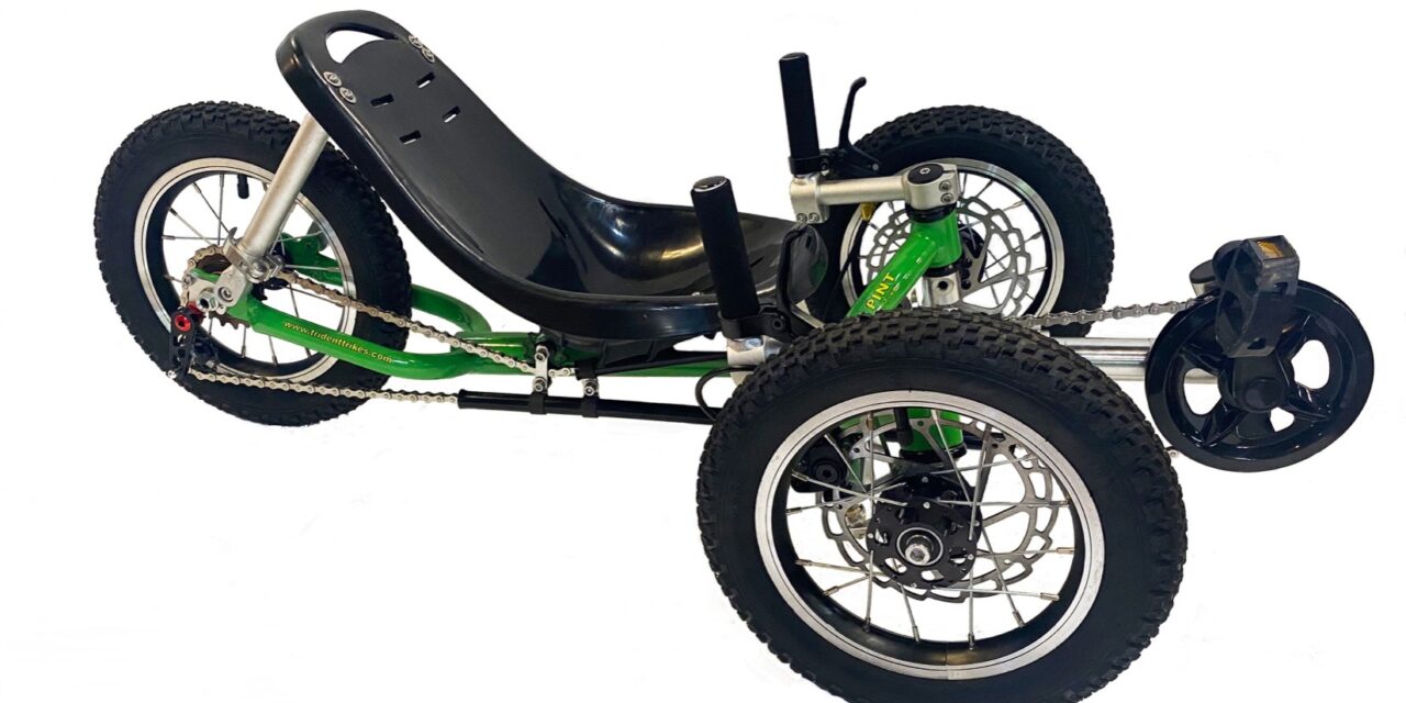 Half Pint is a new recumbent trike for kids