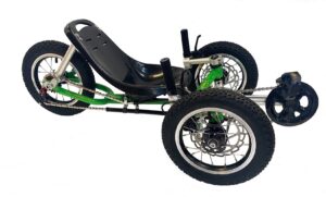 Children Recumbent Trike from Trident is called Half Pint