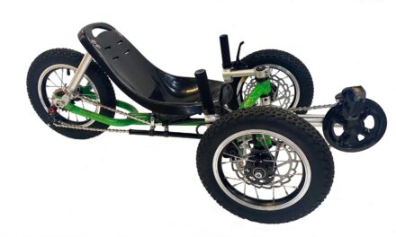 Half Pint is a new recumbent trike for kids
