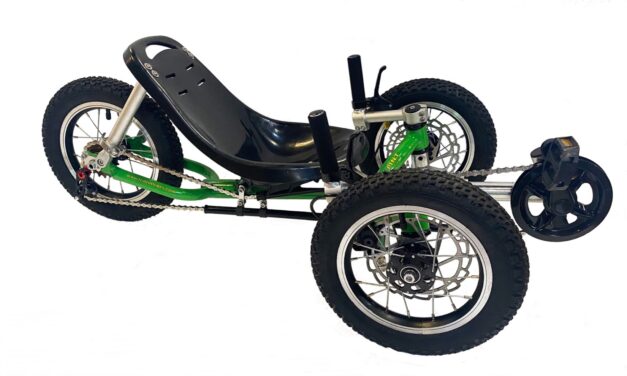 Half Pint is a new recumbent trike for kids