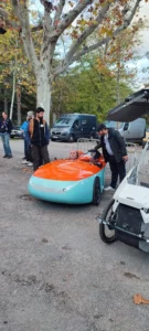 DuoQuest electric velomobile