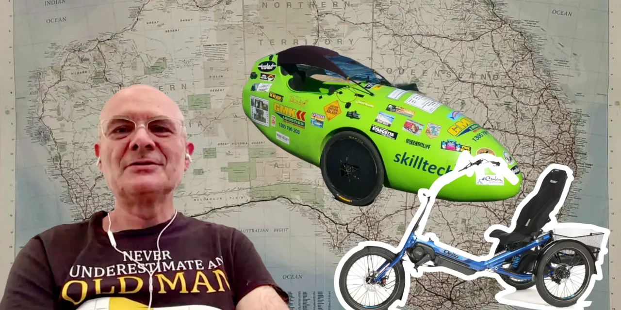 🎥 LBR: Across Australia in a velomobile and a review of the HP Velotechnik Delta TX