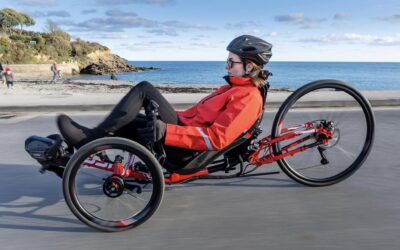 Interesting changes for the ICE Sprint X recumbent trike