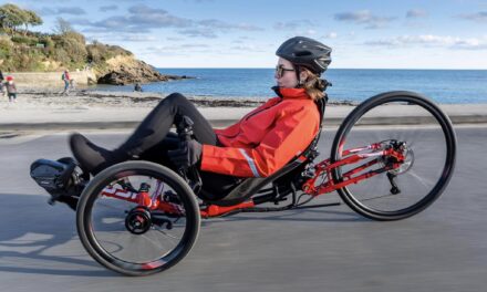 Interesting changes for the ICE Sprint X recumbent trike