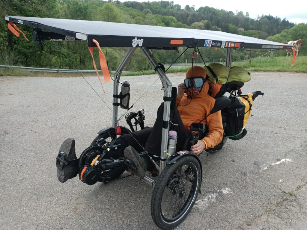 AZUB Ti-FLY 26 is a great base for a solar bike