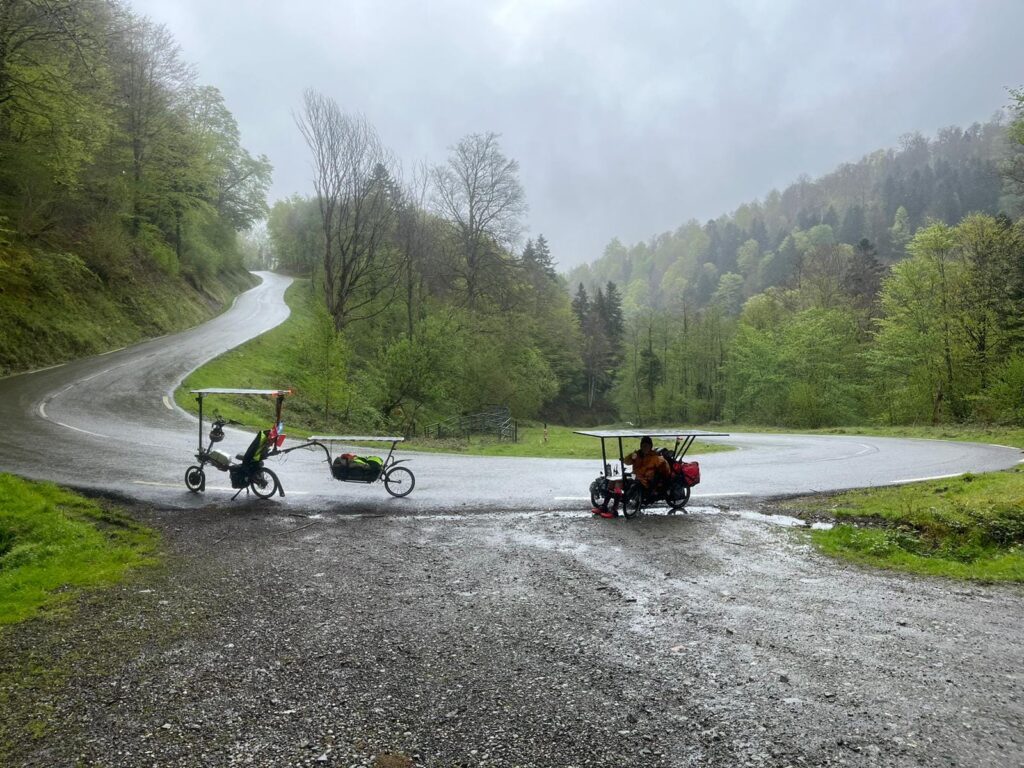 Daring weather in Pyrenees