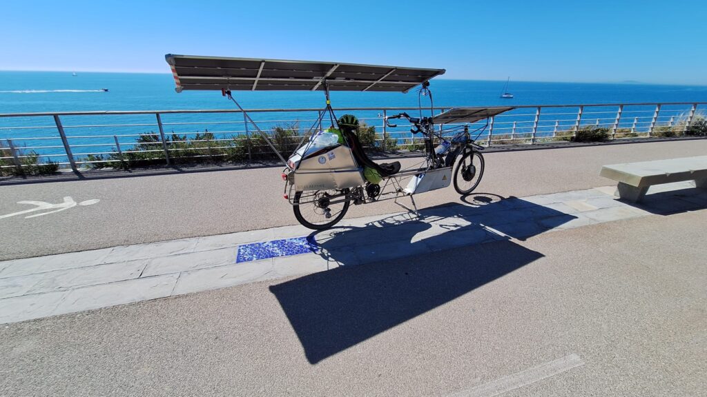 Czech built solar bike by Jiri Strupl