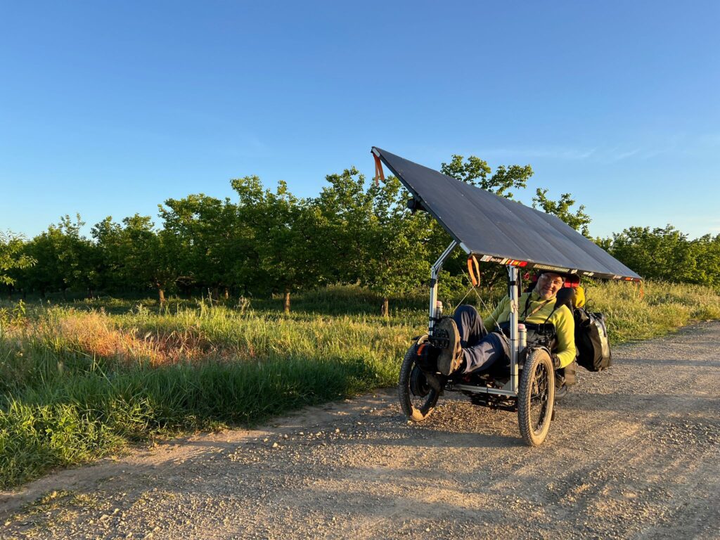 Another recumbent trike from AZUB