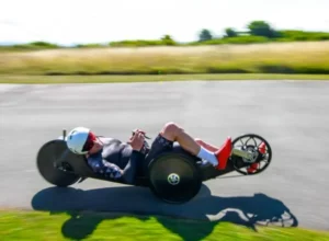 Phantom Mini T trike in full speed