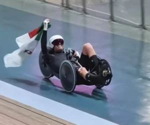 Record ride by James Coxon