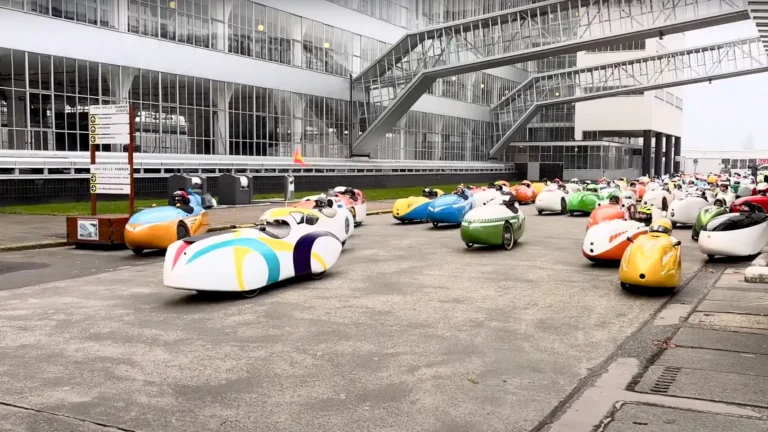 Oliebollentocht 2024 - velomobile ride in Netherlands