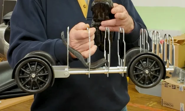 New rotomolding velomobile on the horizon? Plus with a self-supporting body? Yes!