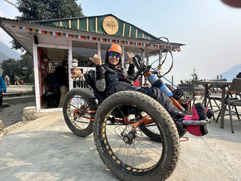 Karen Darke Everest Base Camp trail