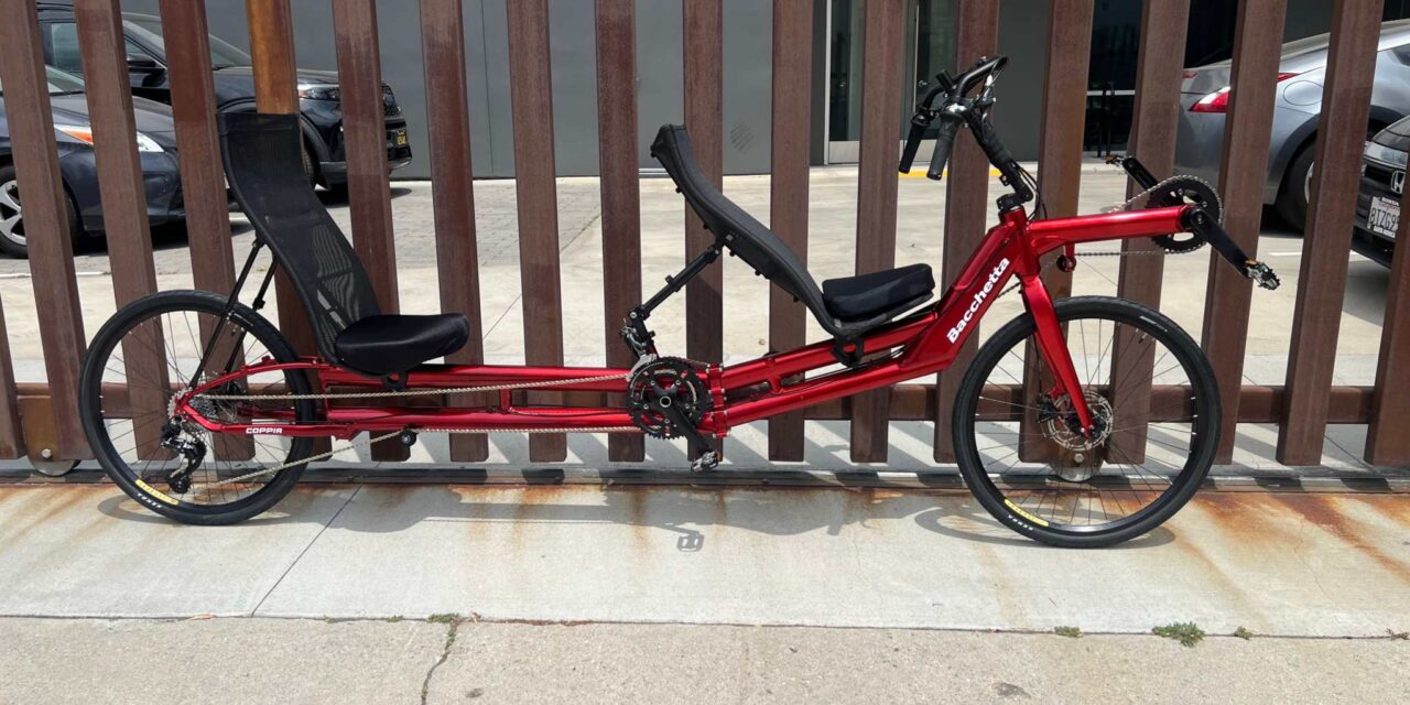 Bacchetta introduces recumbent tandem called Coppia