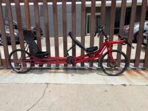 Recumbent tandem Bacchetta Coppia