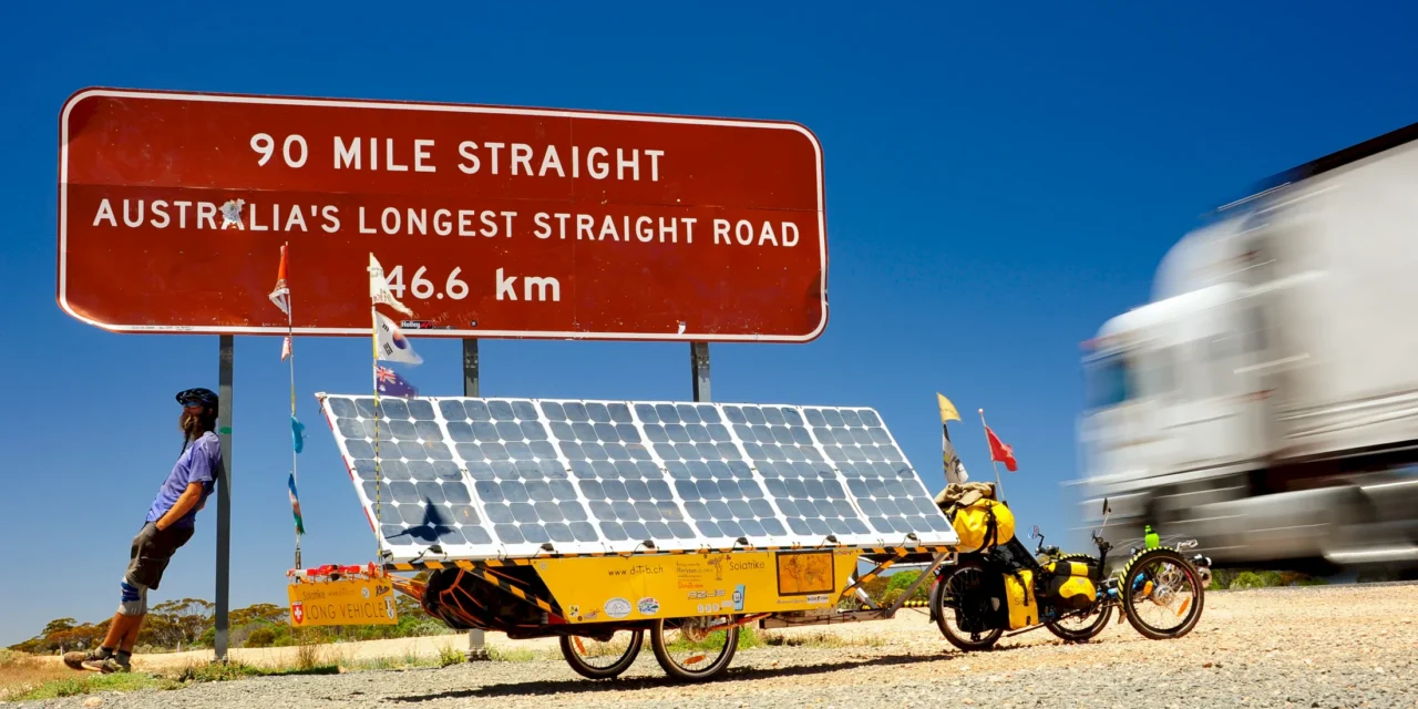 One Man, One Trike, and the Power of the Sun