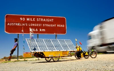 One Man, One Trike, and the Power of the Sun
