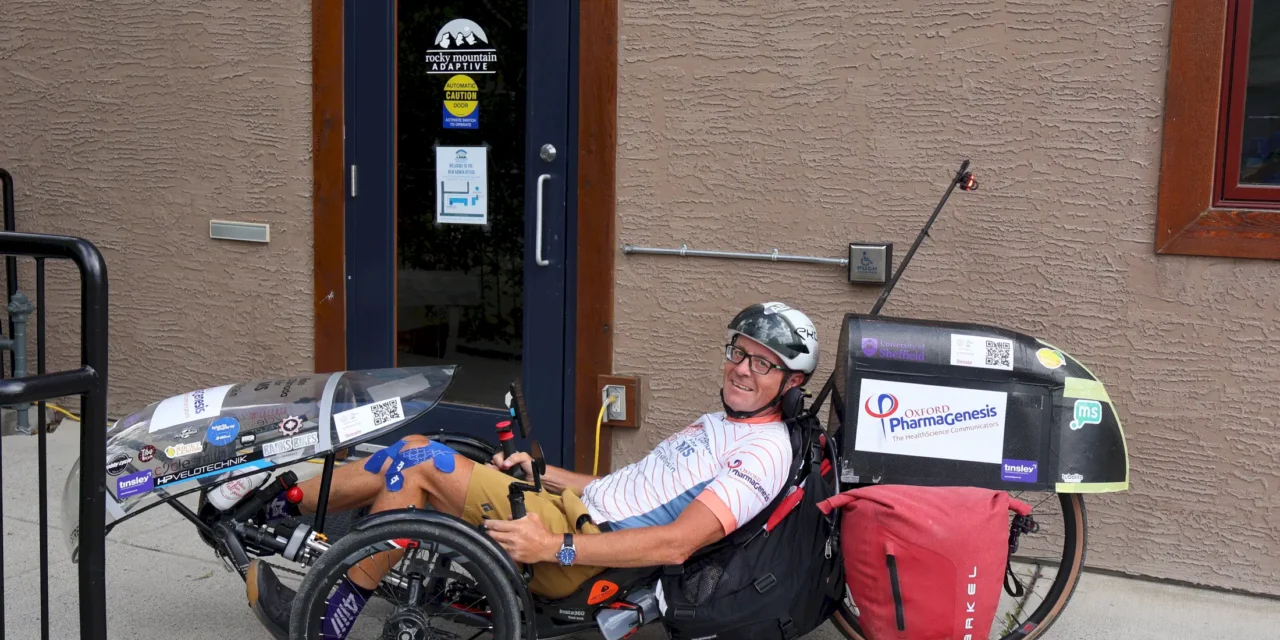 Rolling Strong: Dominic Takes on Canada by Trike for MS Research
