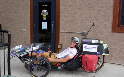 Rolling Strong: Dominic Takes on Canada by Trike for MS Research