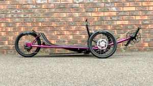 Trisled Gen3 racing recumbent trike - featured