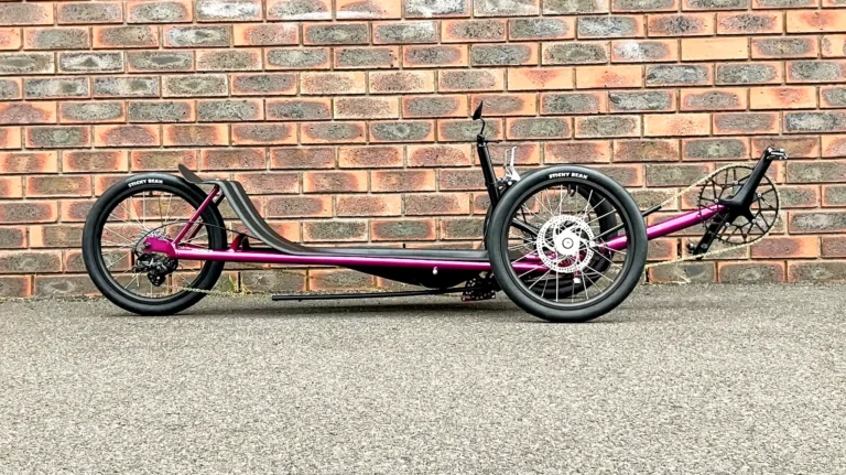 Trisled Gen3 racing recumbent trike - featured