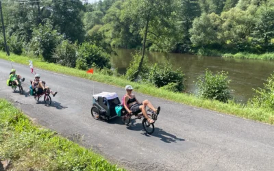 A Few Tough but Beautiful Family Days on the Ohře Cycle Trail