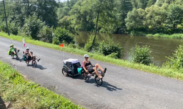 A Few Tough but Beautiful Family Days on the Ohře Cycle Trail