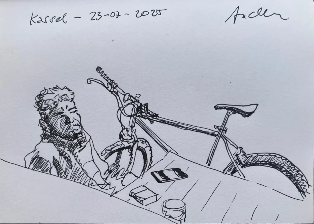 Turkish bakery customer