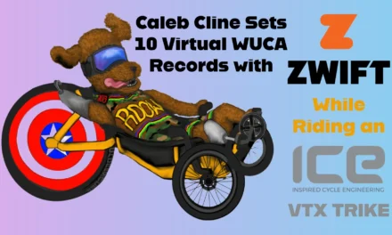 10 New Recumbent World Records for Caleb Cline