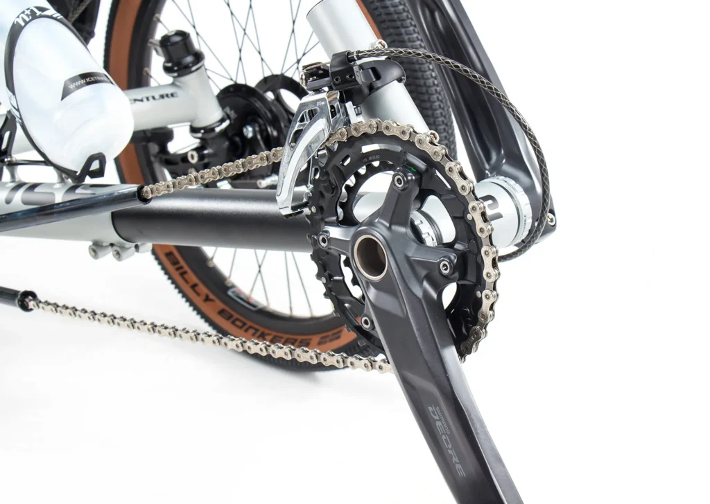 Custom Shimano Deore crankset