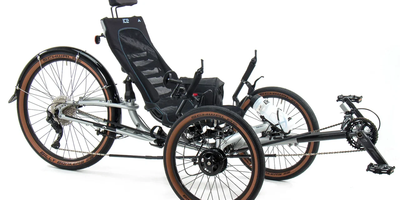 Limited Edition ICE Adventure Recumbent Trike Comes Comes Really Packed