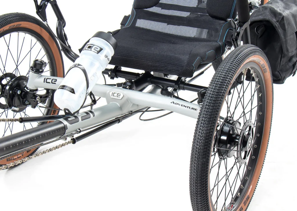 Rised water bottle holder from ICE trikes