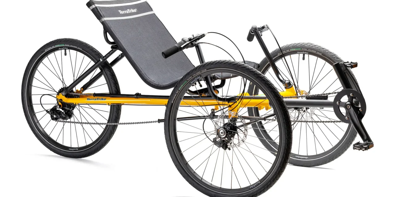 TerraTrike Rebel Launched: A New Entry-Level Recumbent Trike with 24″ wheels
