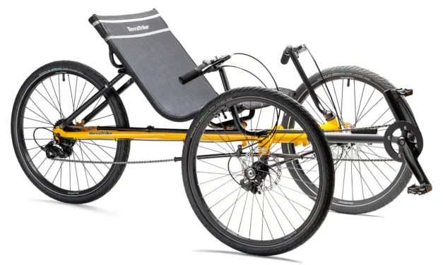 TerraTrike Rebel Launched: A New Entry-Level Recumbent Trike with 24″ wheels