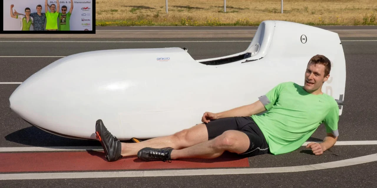 Laidback Bike Report Today: The 19kg Theta Velomobile Shatters World Records!