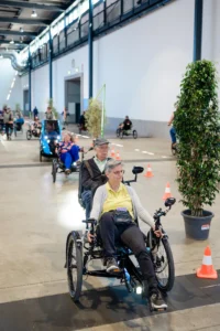 Impression der Internationalen Spezialradmesse (SPEZI) fotografiert am Samstag, 25. April 2026 in Freiburg im breisgau. (SPEZI / VOLLTOLL / Simon Boschi)
