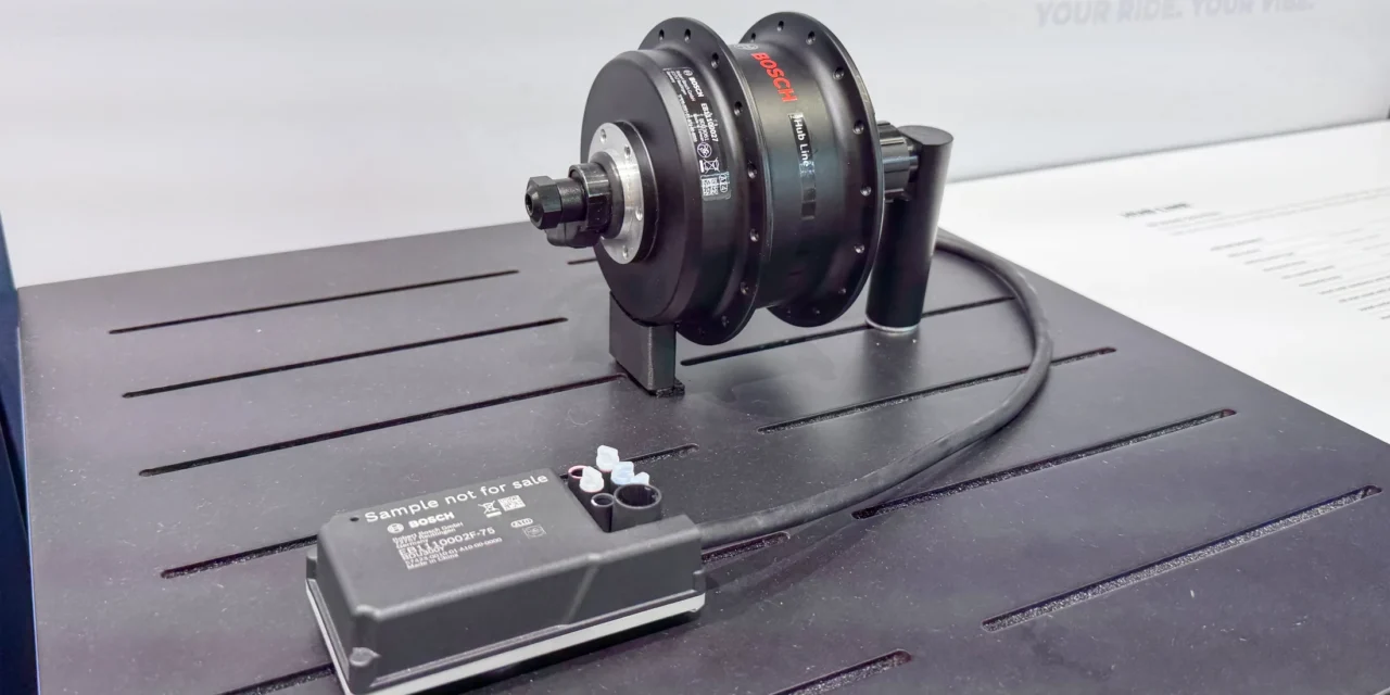 Bosch Surprises the Cycling World with Its First-Ever Hub Motor